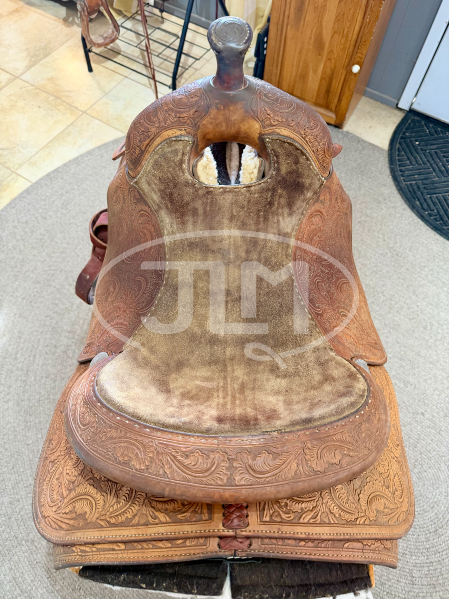 16" Bob's Custom Saddlery Reining Saddle