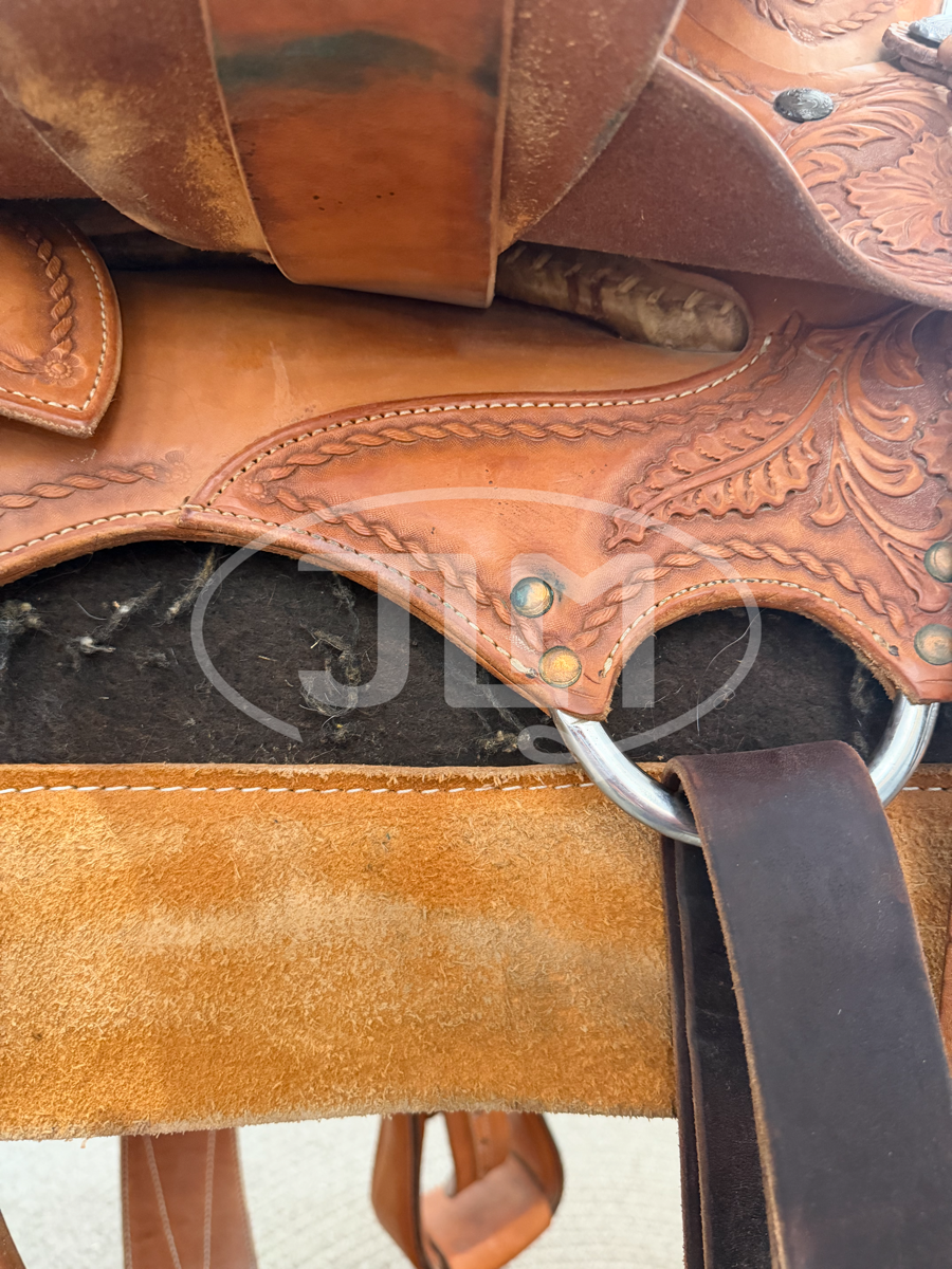 15" Nation Saddlery BJ Nation Ranch Roping Saddle    S1115