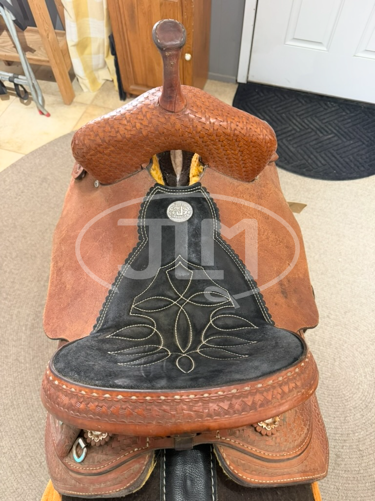 14.5" Double J Lynn McKenzie Nueva Barrel Saddle