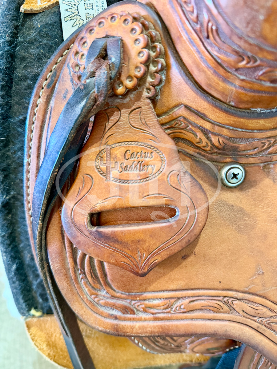 15.5" Cactus Ranch Roper Saddle