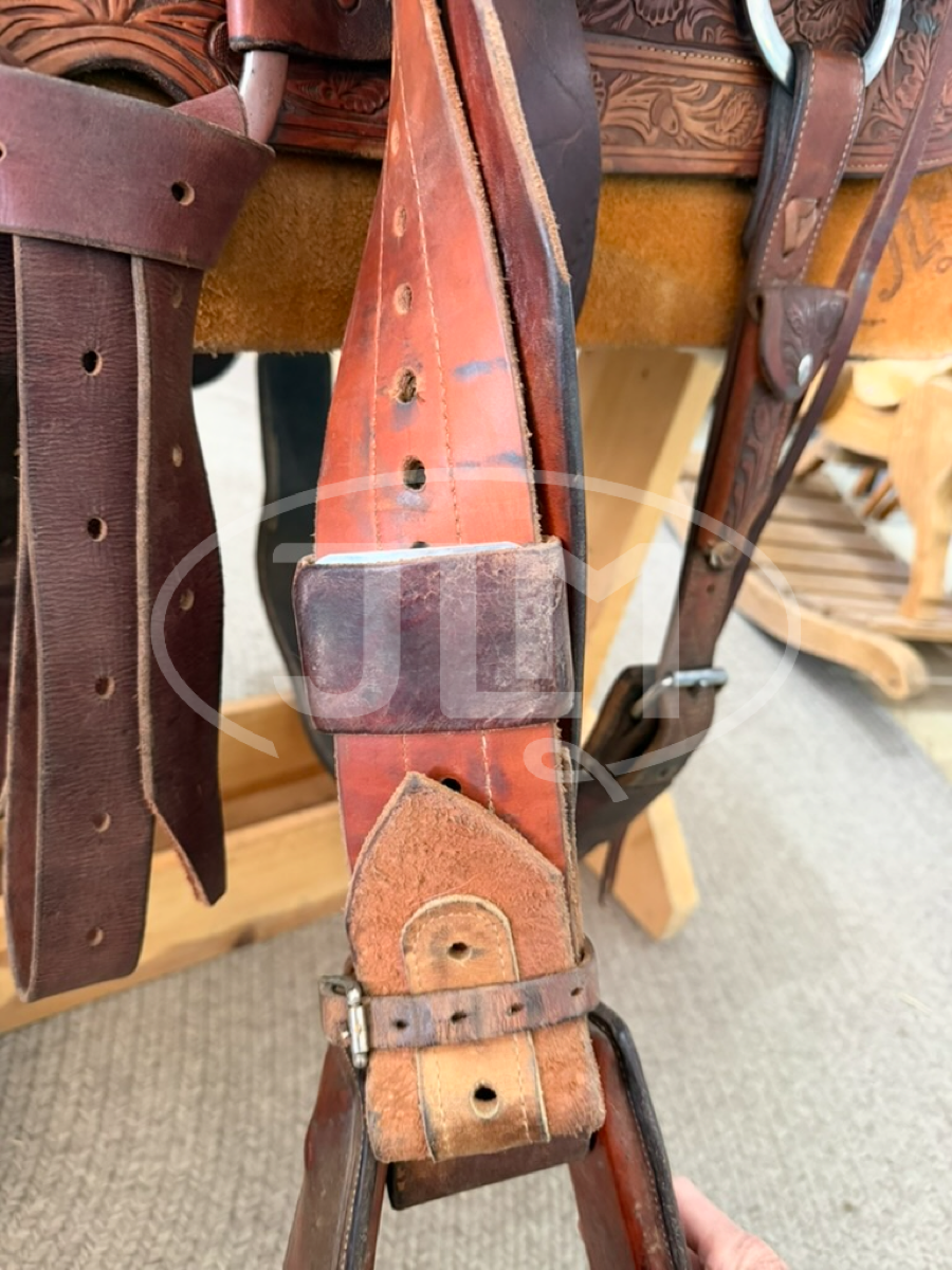 14" Martin Saddlery 01 Roper Team Roping Saddle     S1124
