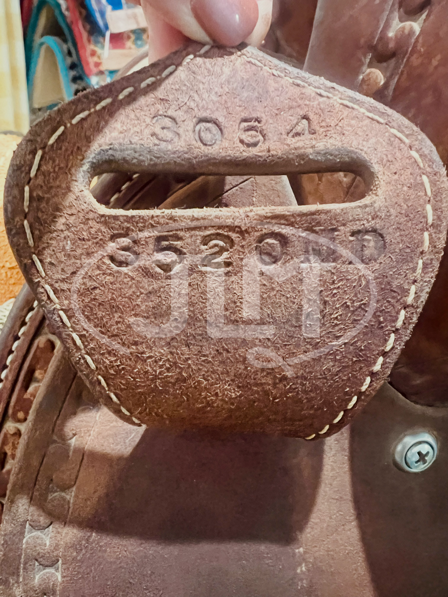 13.5" Burns Saddlery 20 MD Barrel Saddle