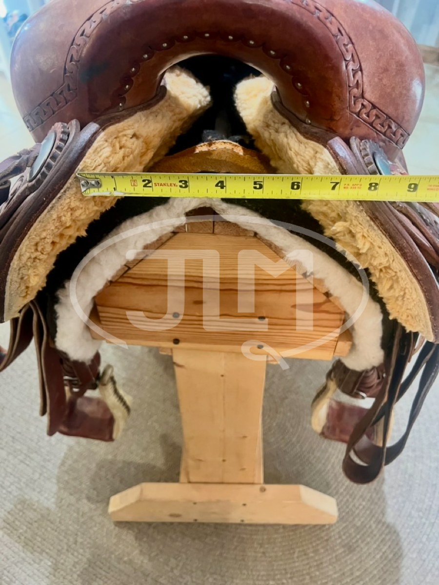 15.5" Paul Turner Ranch Roper Saddle