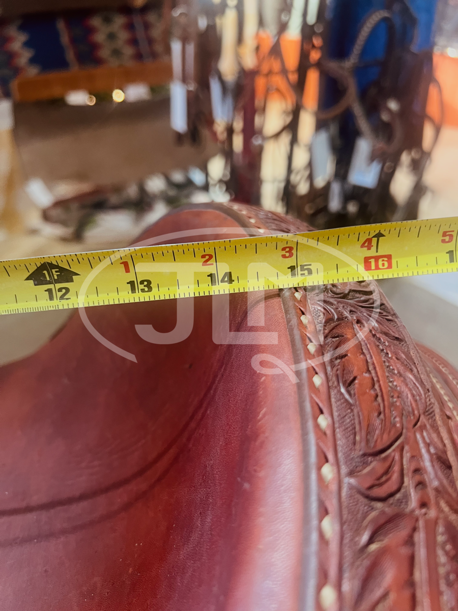 14.5" Stray Dog All Around Breakaway Rope Saddle