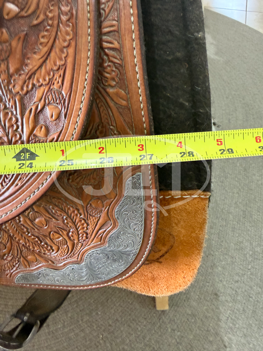 15" Broken Horn Western Saddle
