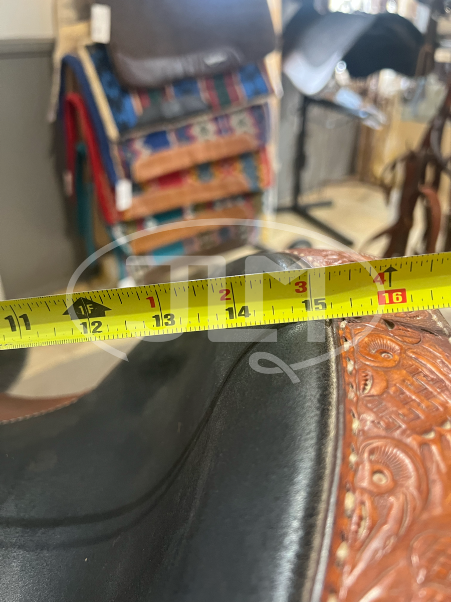 14.5" Circle Y Barrel Saddle