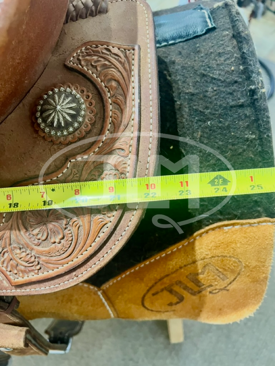 14.5" Stoney Saddlery Barrel Saddle