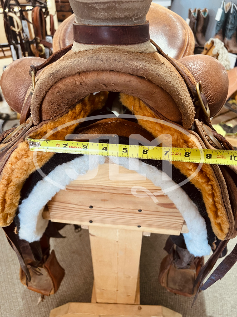 16" Wade Roughout Ranch Saddle by MK Saddles