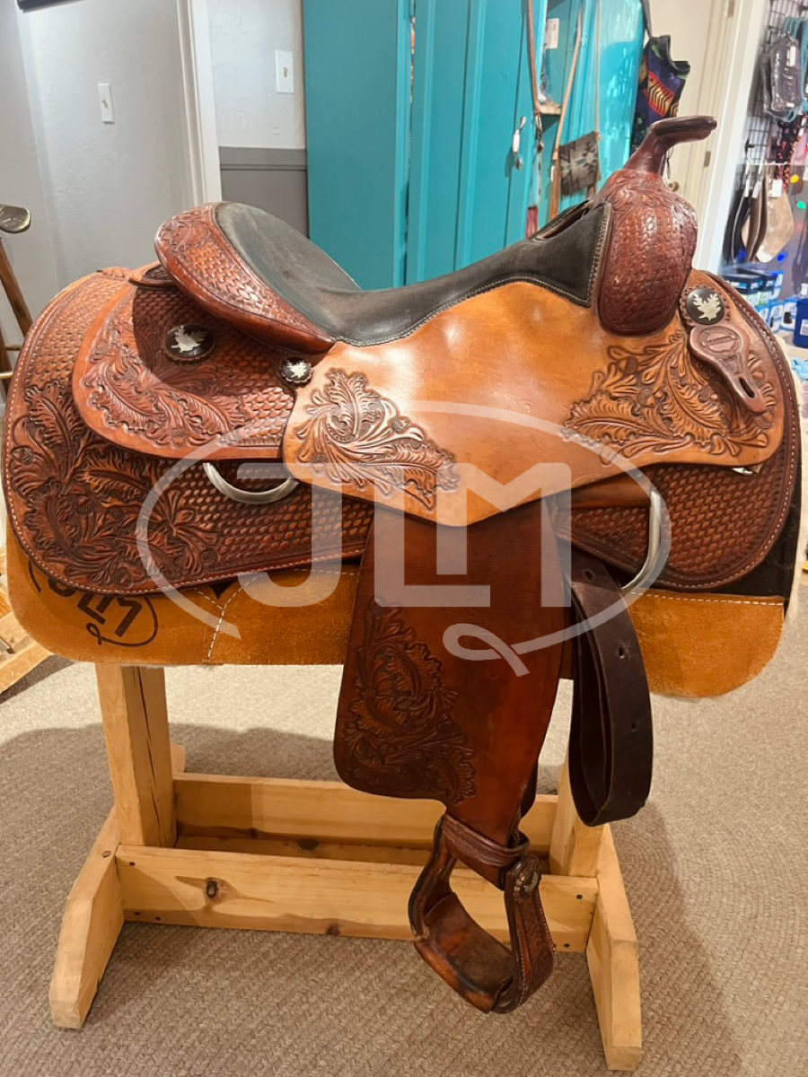 15" Jim Taylor Reining Saddle