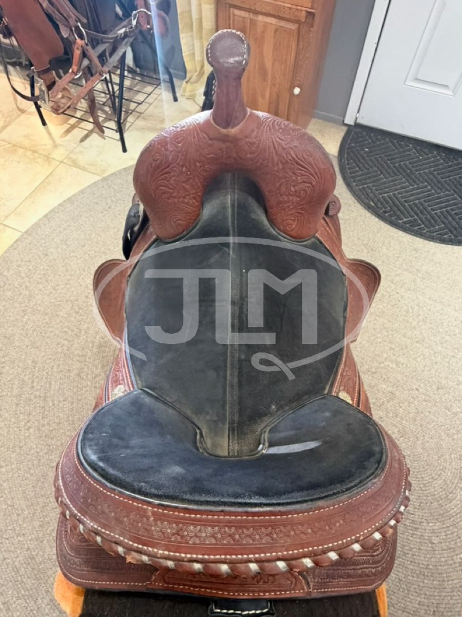 16" Circle Y Tammy Fischer Treeless Barrel Saddle