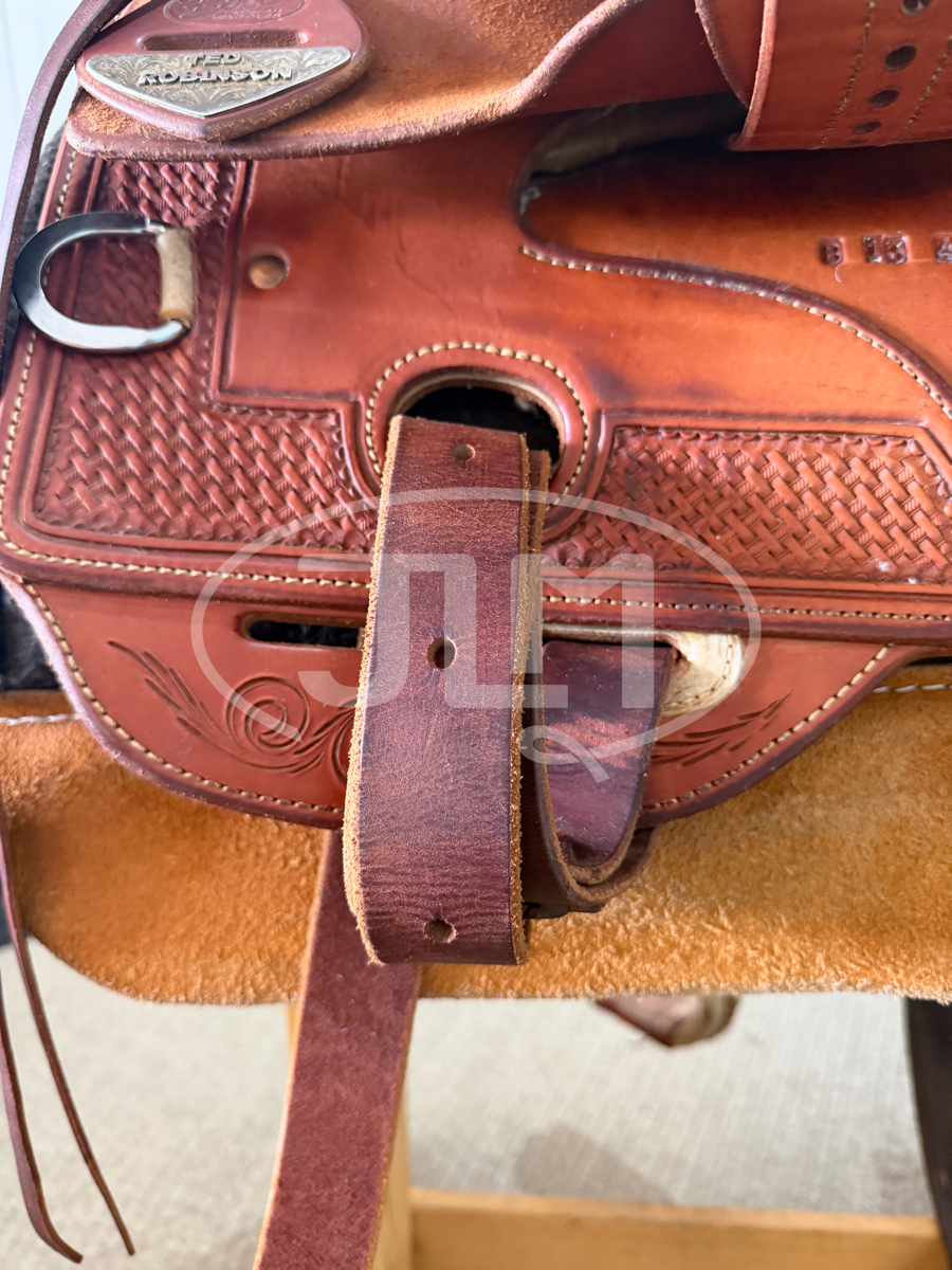 16" Bob's Custom Ted Robinson Cowhorse Saddle