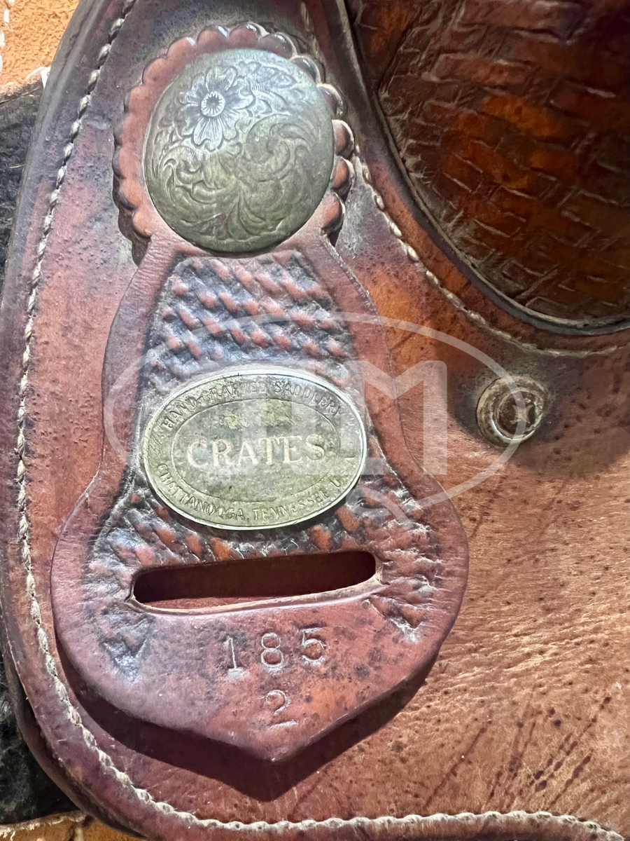 15" Crates Team Roping Saddle