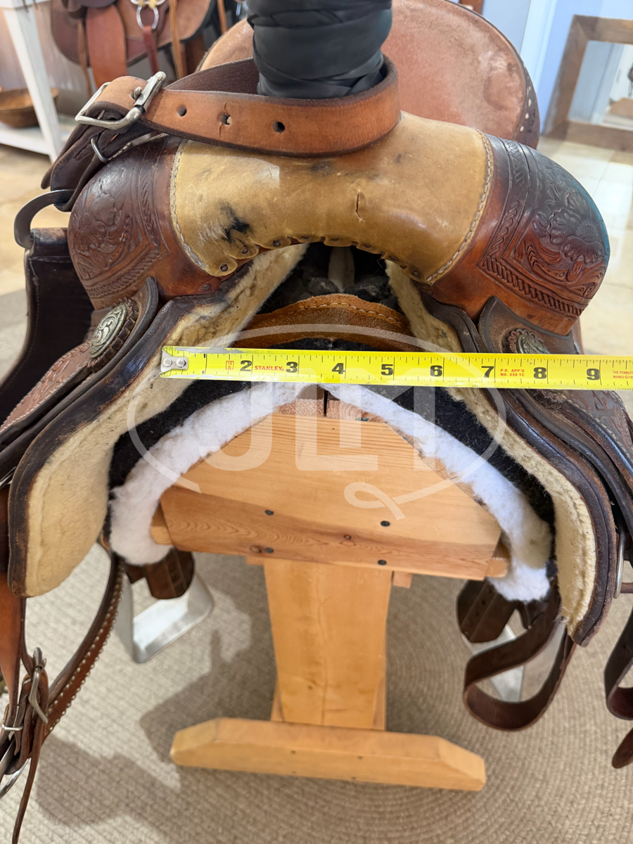 14.5" Reinsman X Series Team Roping Saddle