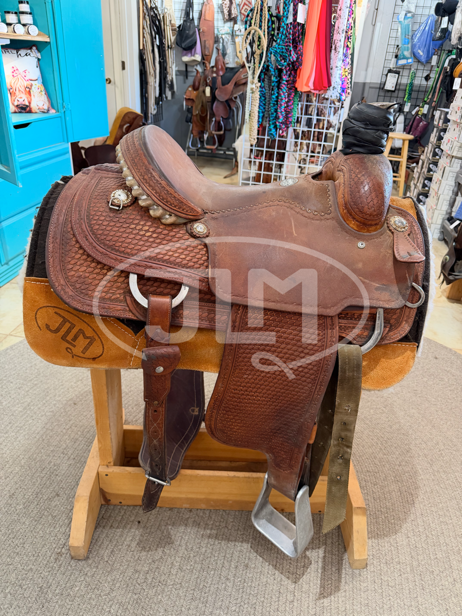 15" Martin Saddlery Team Roper Saddle    S1118