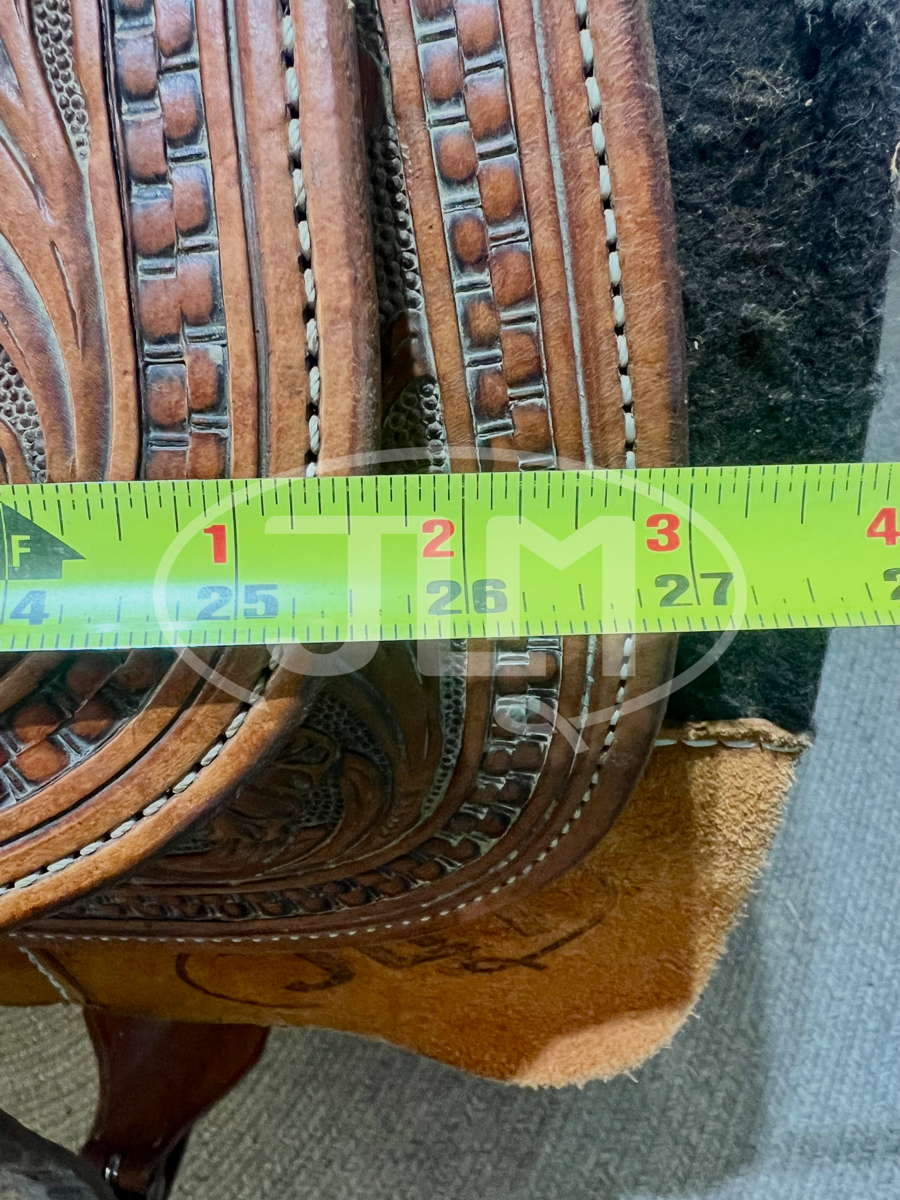 14.5" Cactus Saddlery Team Roping Saddle