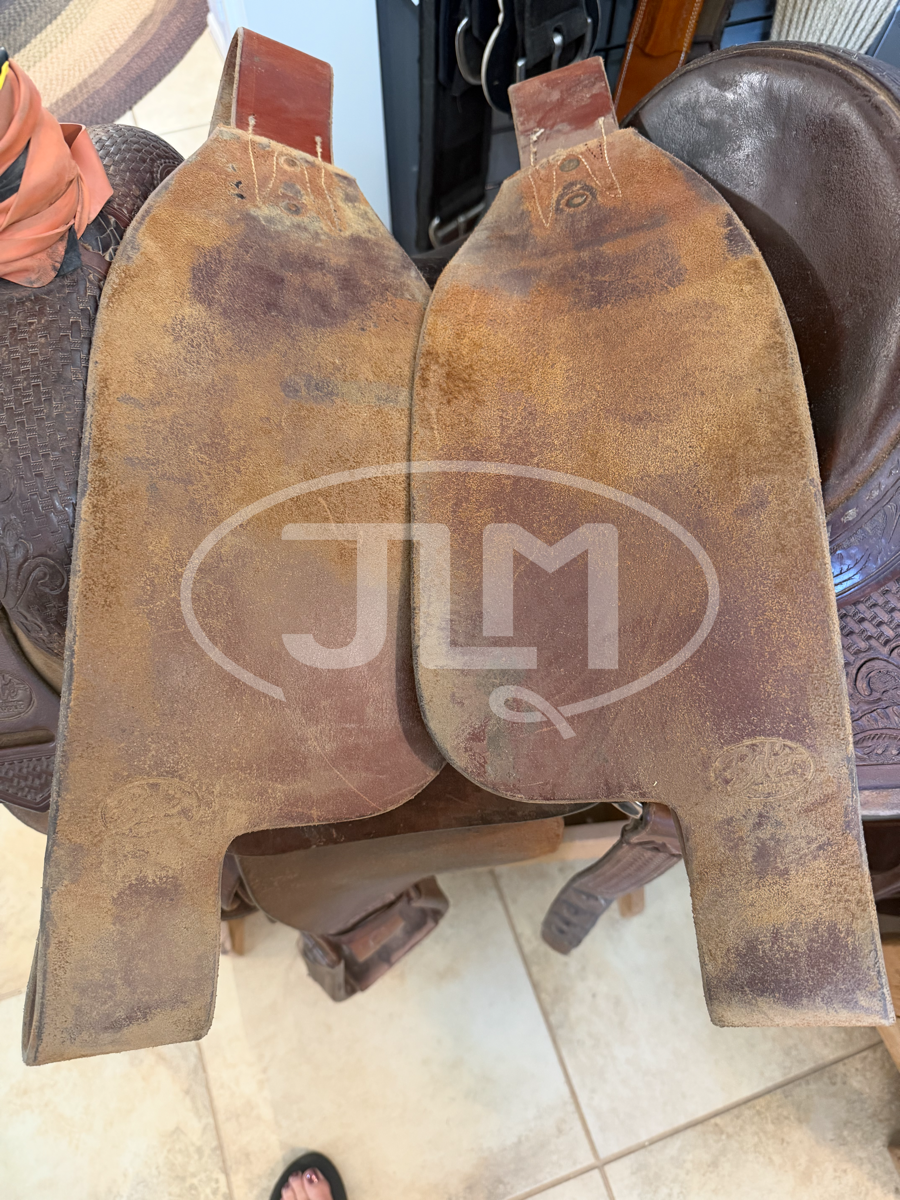 14" Bob's Custom Saddles Team Roping Saddle