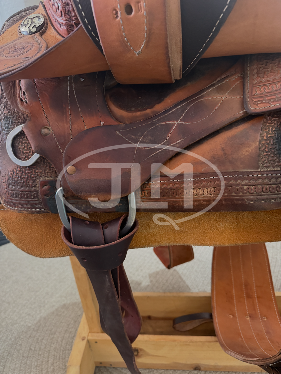 14" Coats Saddlery Team Roper Saddle    S1125