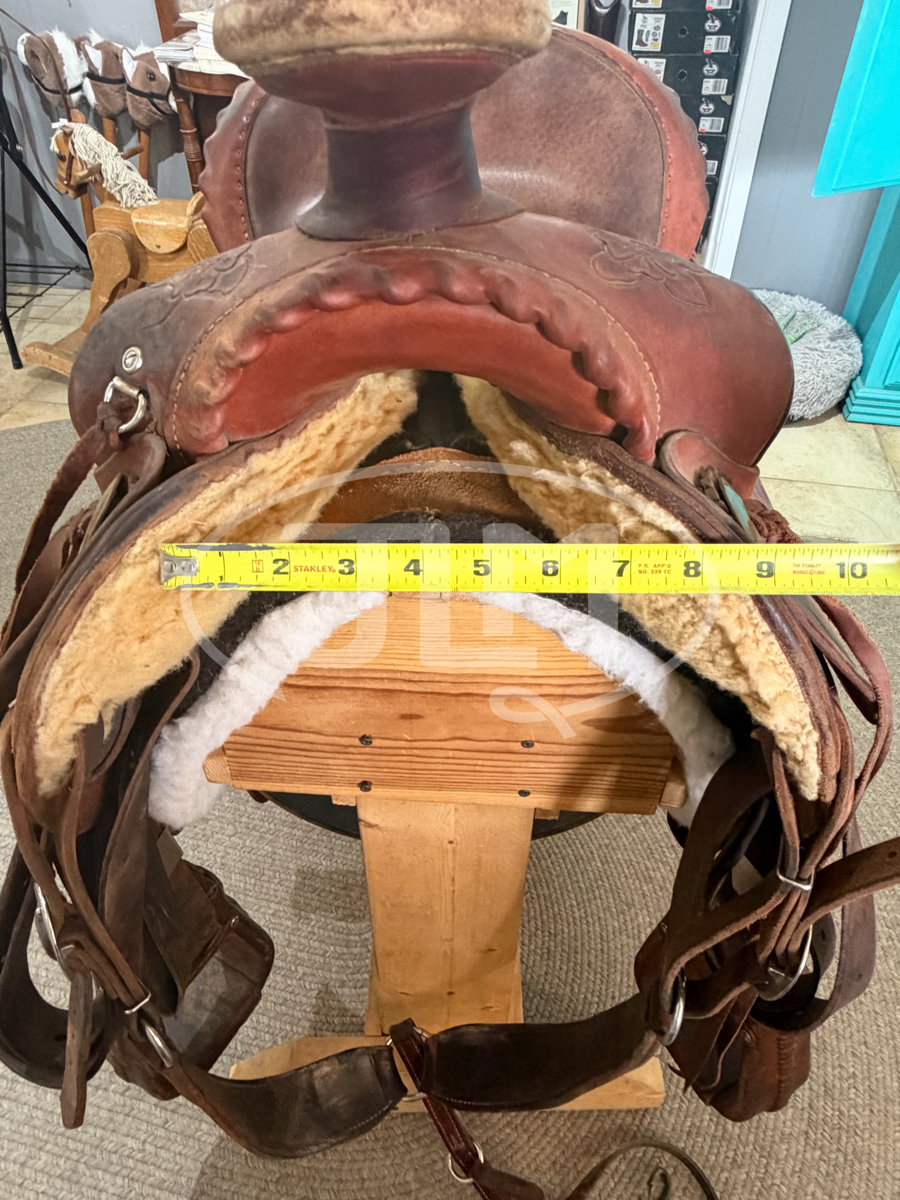 14.5" John Fallis Balanced Ride Ranch Saddle 3447