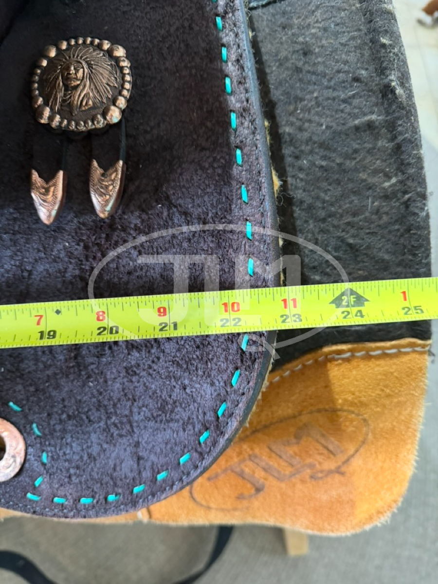 13" Circle Y Josey Ultimate Youth Avenger Barrel Saddle