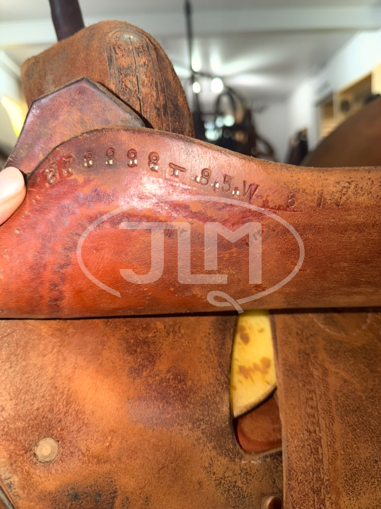14" Martin Saddlery Crown C Roughout Barrel Saddle