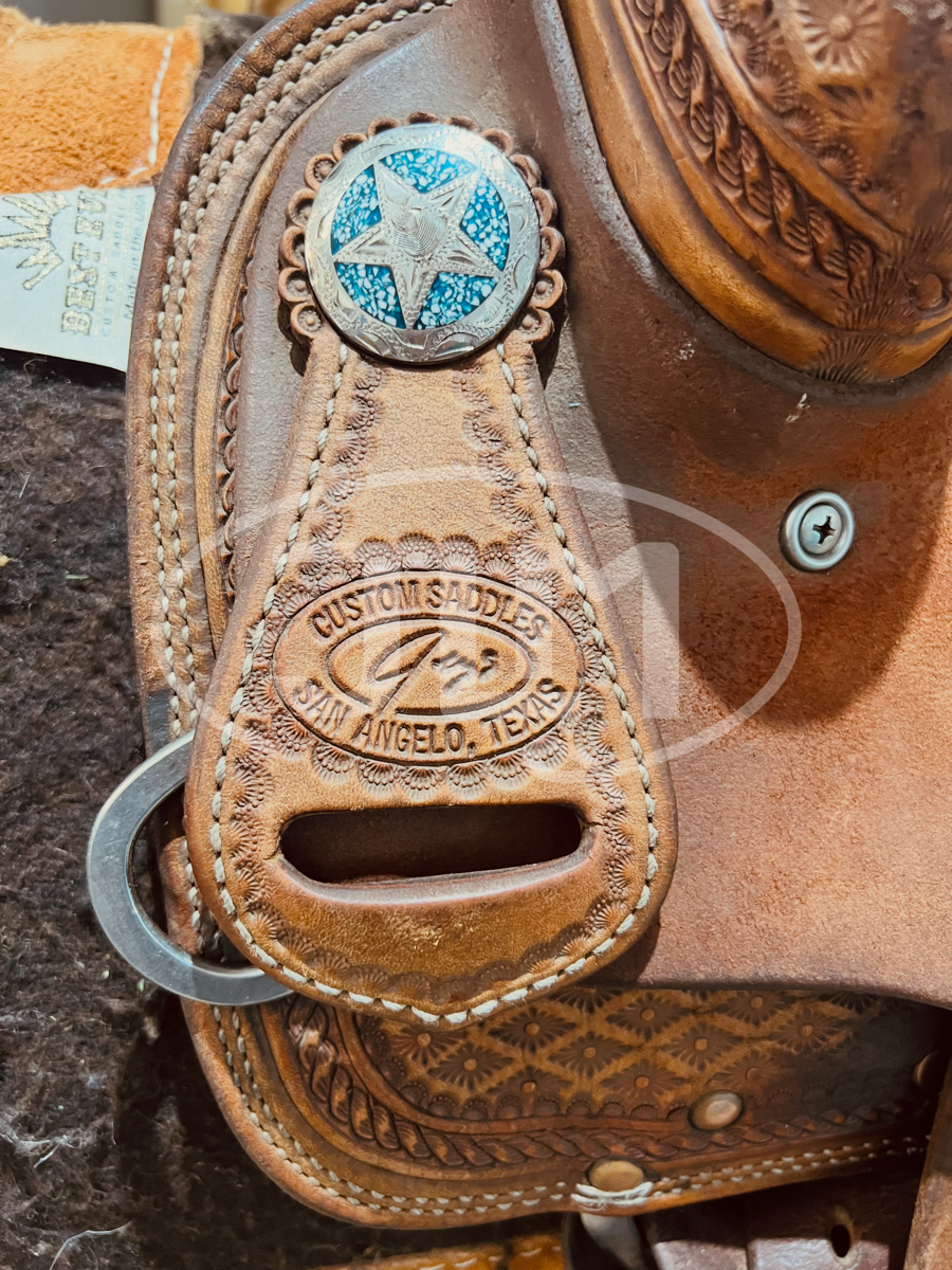 13.5" Jeys Custom Barrel Saddle
