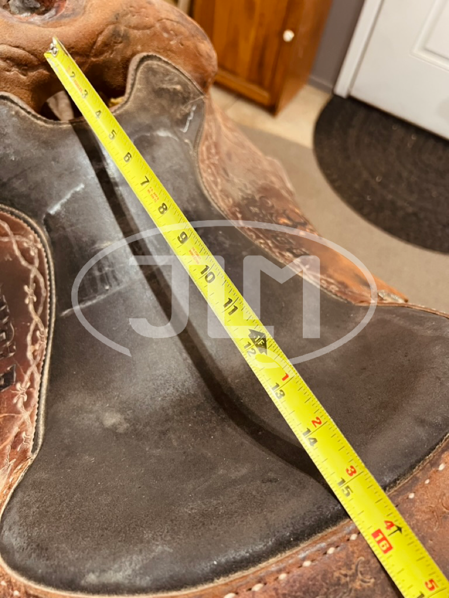 15" Running P Team Roping Saddle