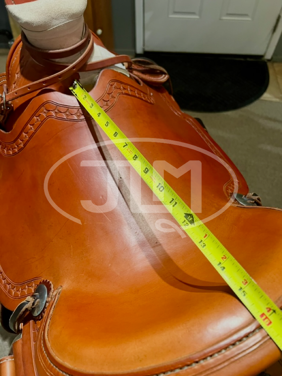 15.5" Bowman Roper Wade Ranch Saddle