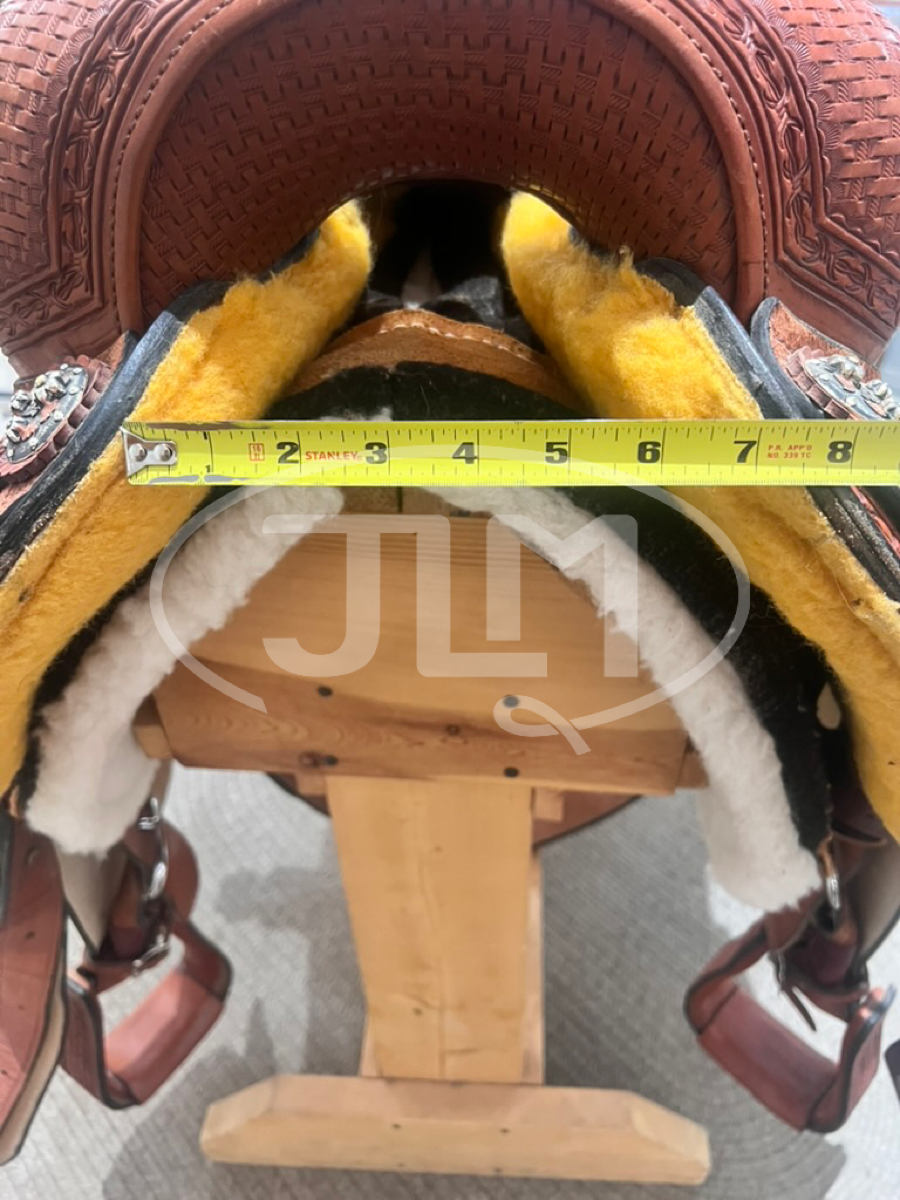 16" Dale Chavez Working Cowhorse Saddle
