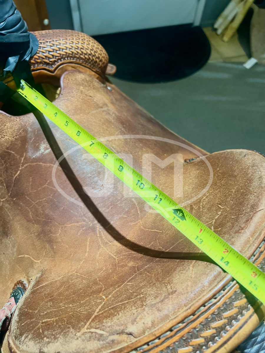 14" NRS Team Roping Saddle