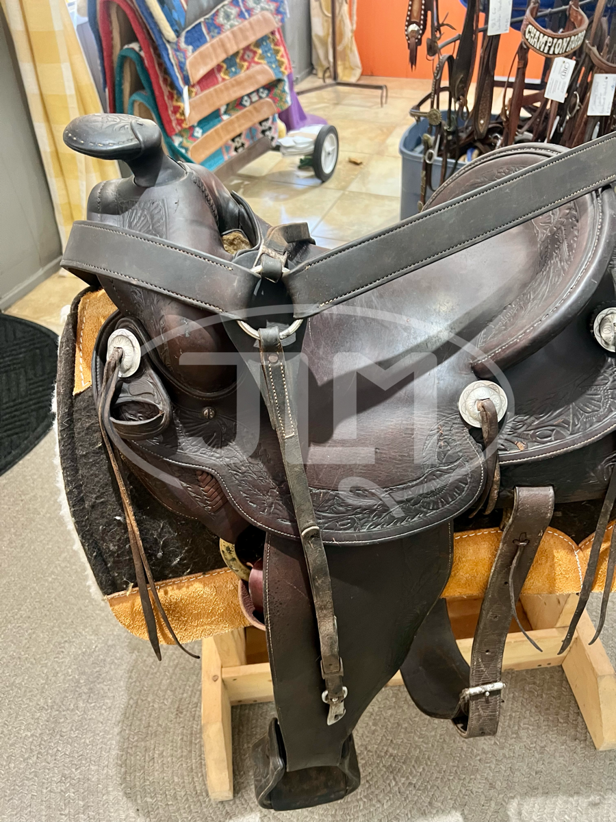 Vintage Olsen Nolte Western Ranch Saddle
