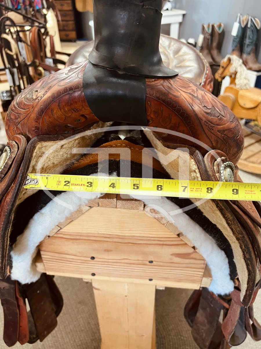 14.5" Longhorn Team Roping Saddle