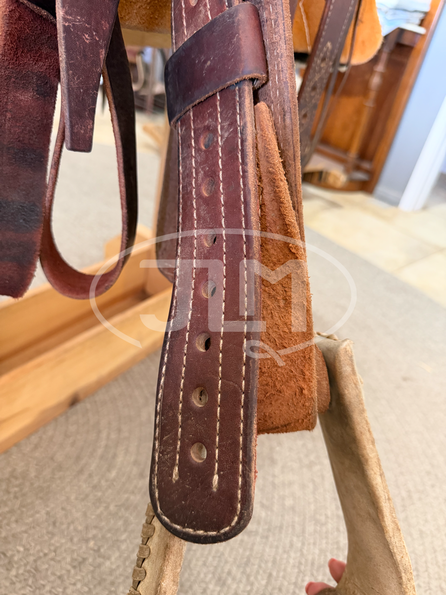 15" Robert Teskey Elite Strip Down Ranch Team Roper Saddle    S1119