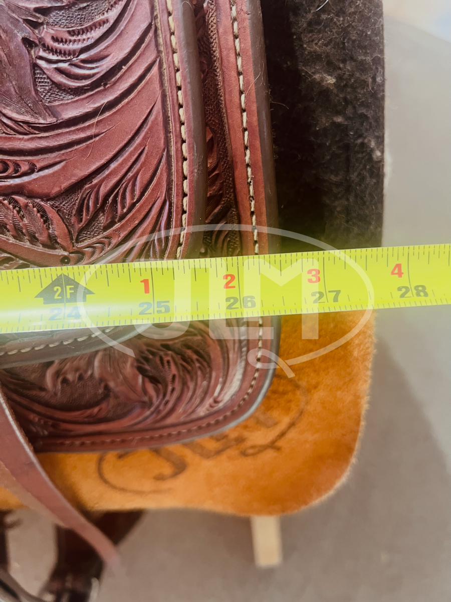 14.5" Stray Dog All Around Breakaway Rope Saddle