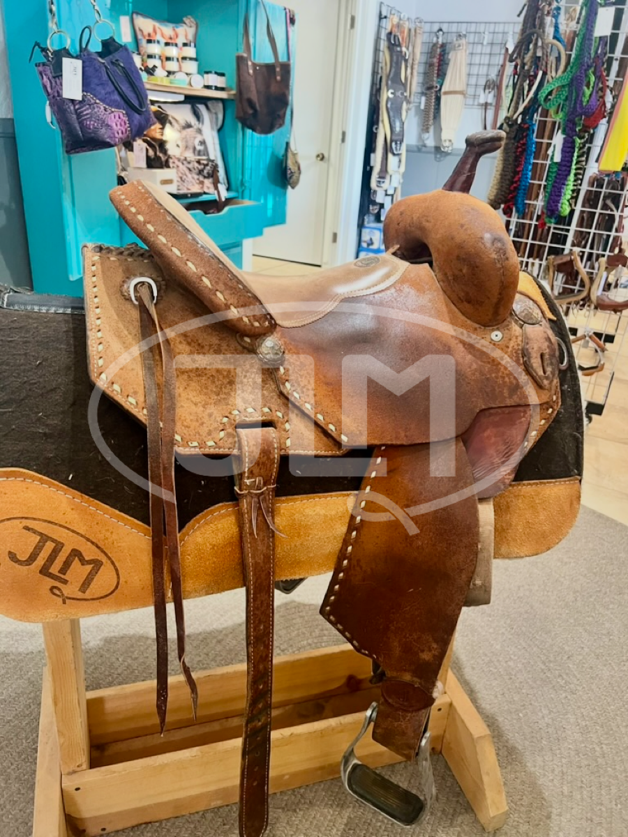 14" X Wide Double J Elite Pro Barrel Saddle