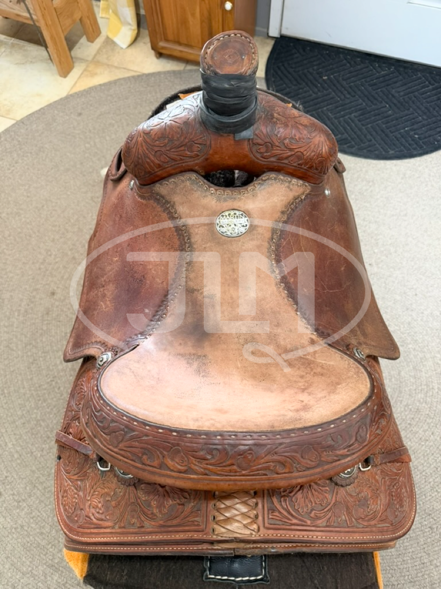 14" Martin Saddlery 01 Roper Team Roping Saddle     S1124