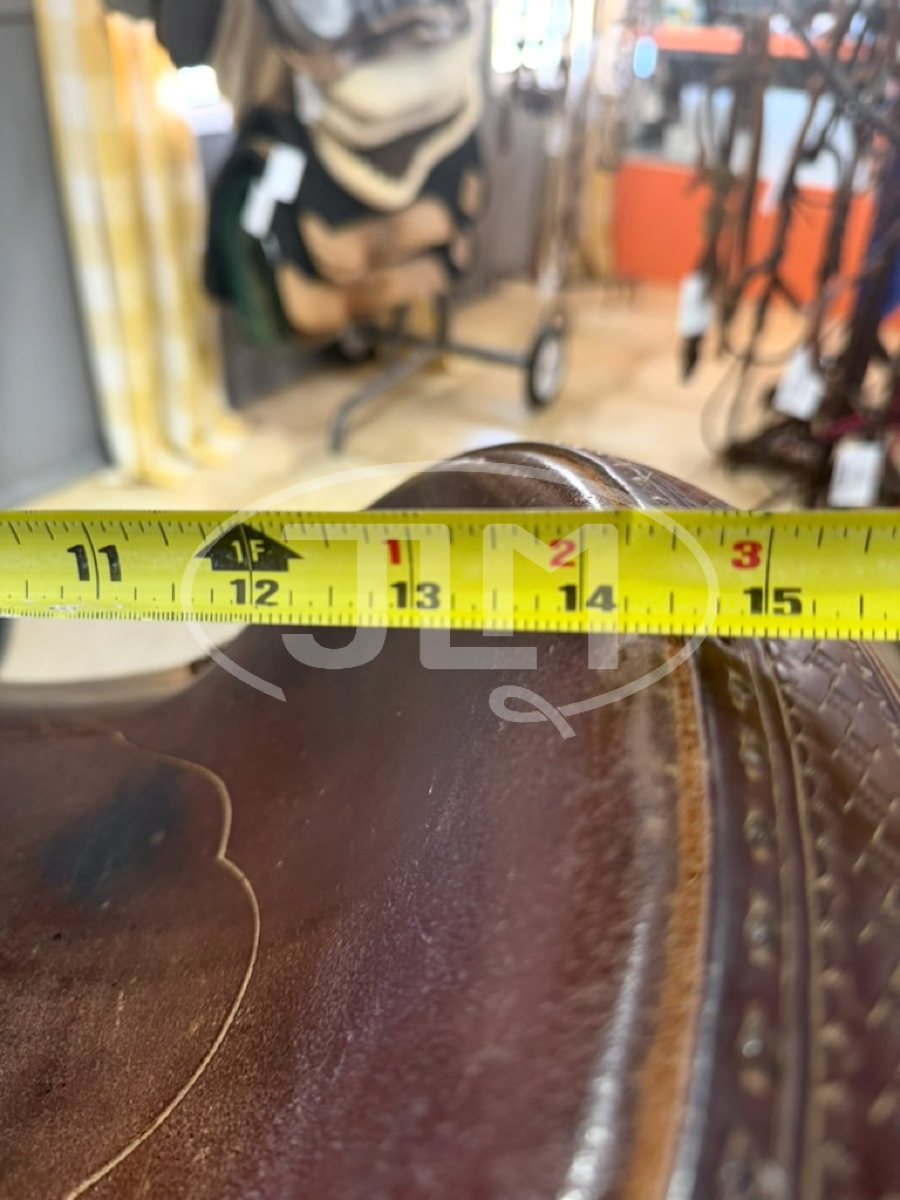 14" Bob's Custom Saddles Team Roping Saddle