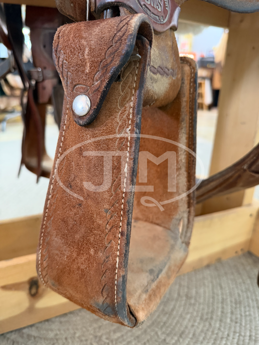 13.25" DHS Brock Hansen Team Roper Saddle