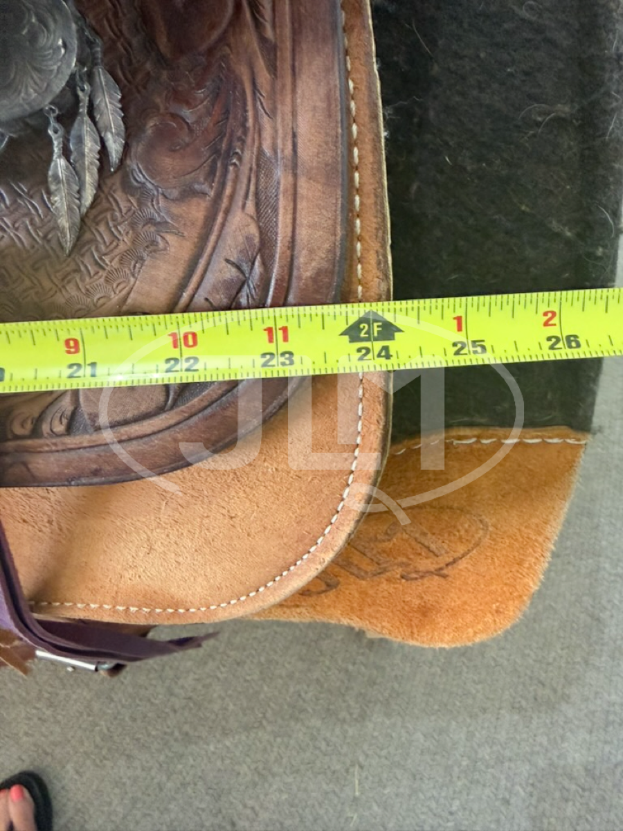 15.5" Billy Cook Barrel Saddle