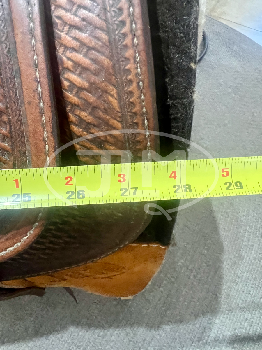 15" Crates Team Roping Saddle