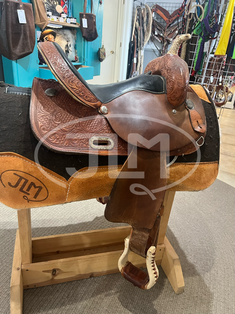14.5" Circle Y Barrel Saddle