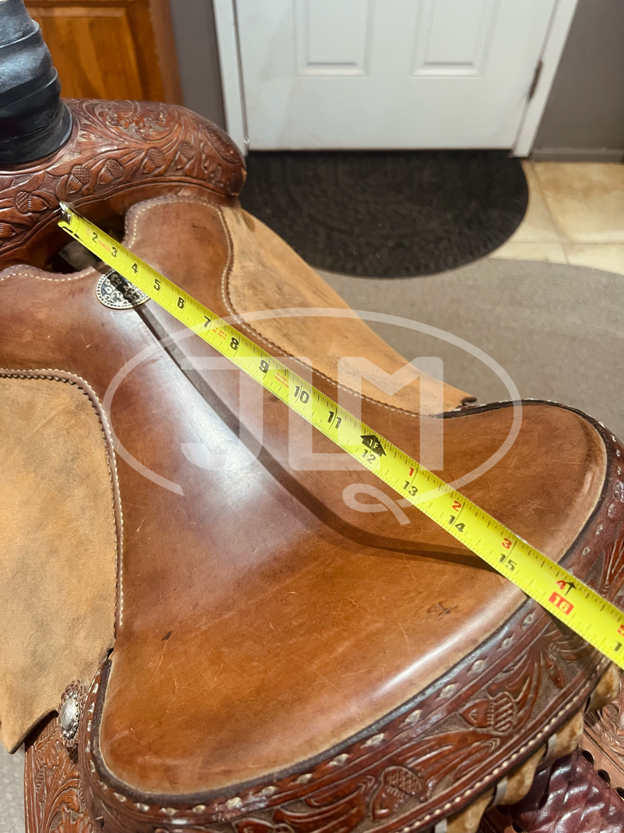 15" Dale Martin Team Roping Saddle