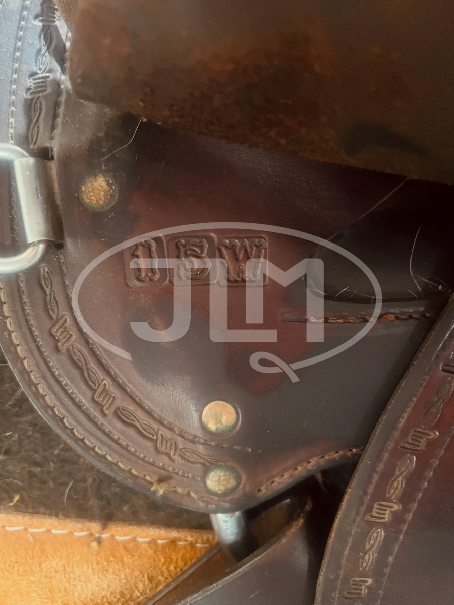 15" Wide Bar J Saddlery Southfork Trail Saddle
