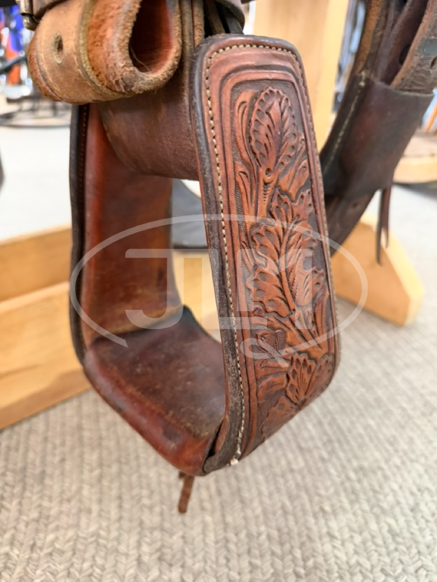 14" Martin Saddlery 01 Roper Team Roping Saddle     S1124