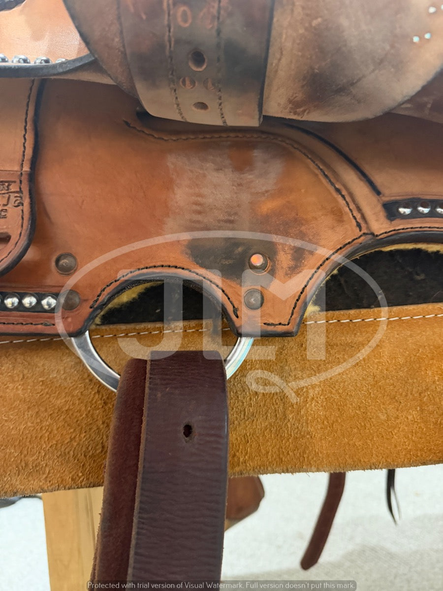 15" Elite Custom Saddles Lady Reiner Saddle     S1162