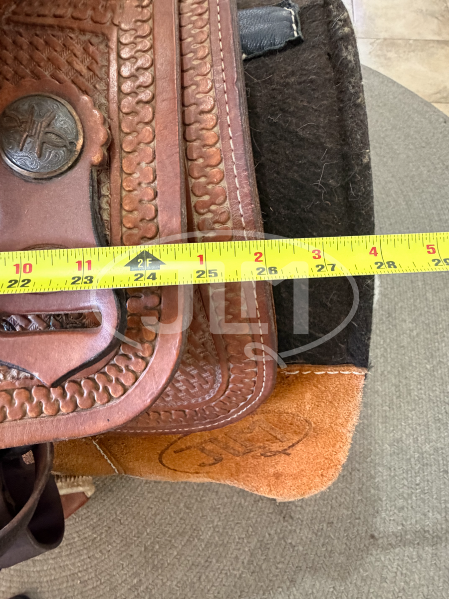 14.5" Corriente Team Roping Saddle    S1121