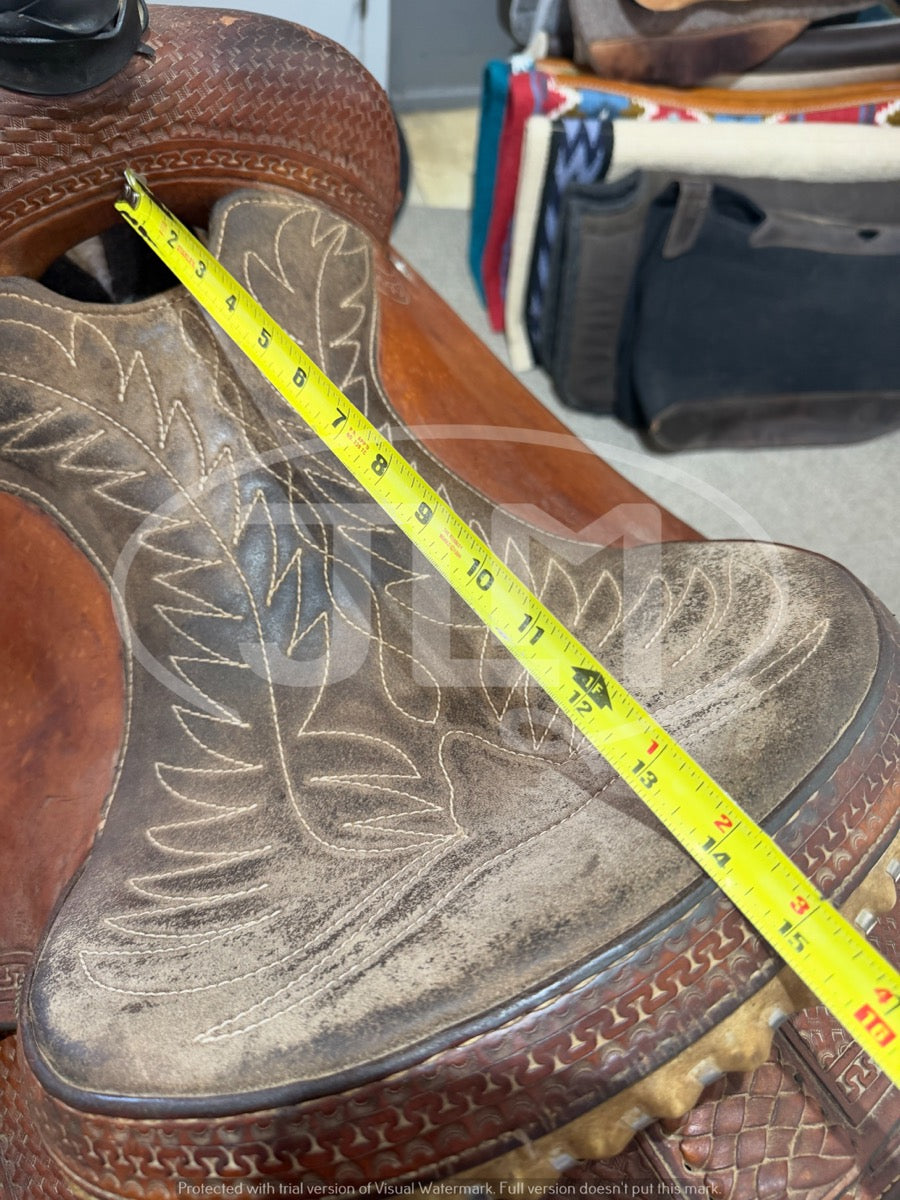 14" Corriente Team Roping Saddle      S1159