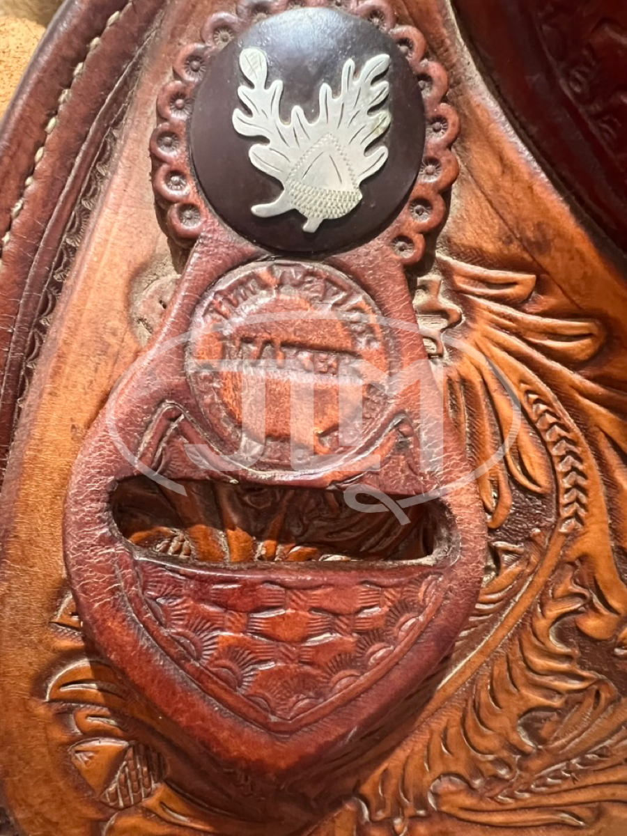 15" Jim Taylor Reining Saddle