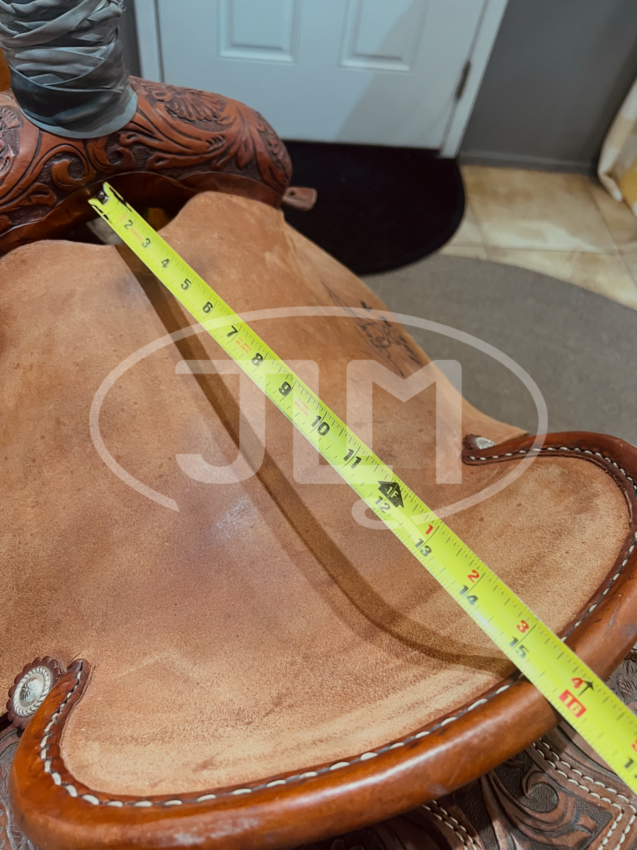 15" Team Roping Saddle by CROSS Saddles