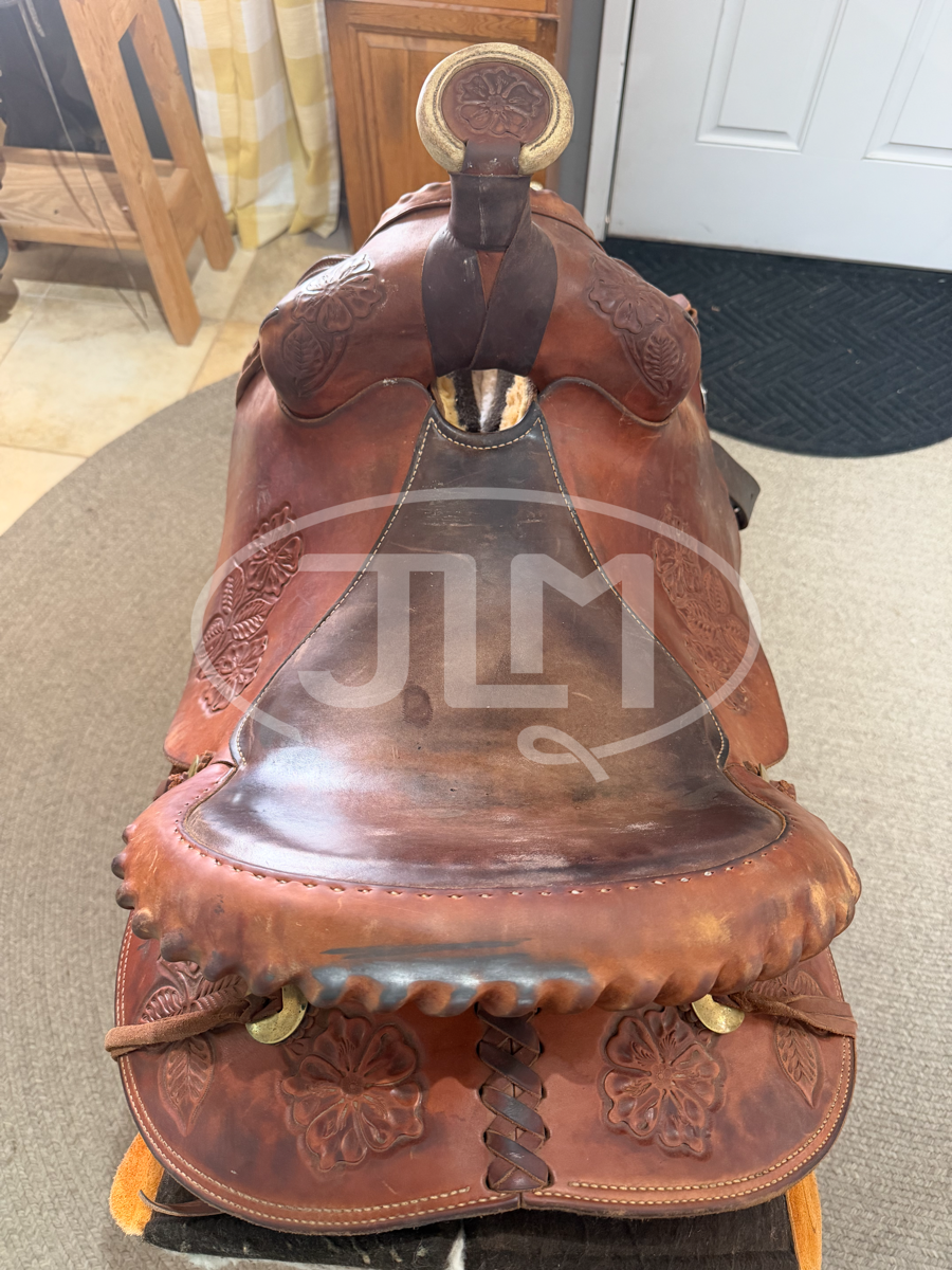 14.5" John Fallis Balanced Ride Ranch Saddle 3448