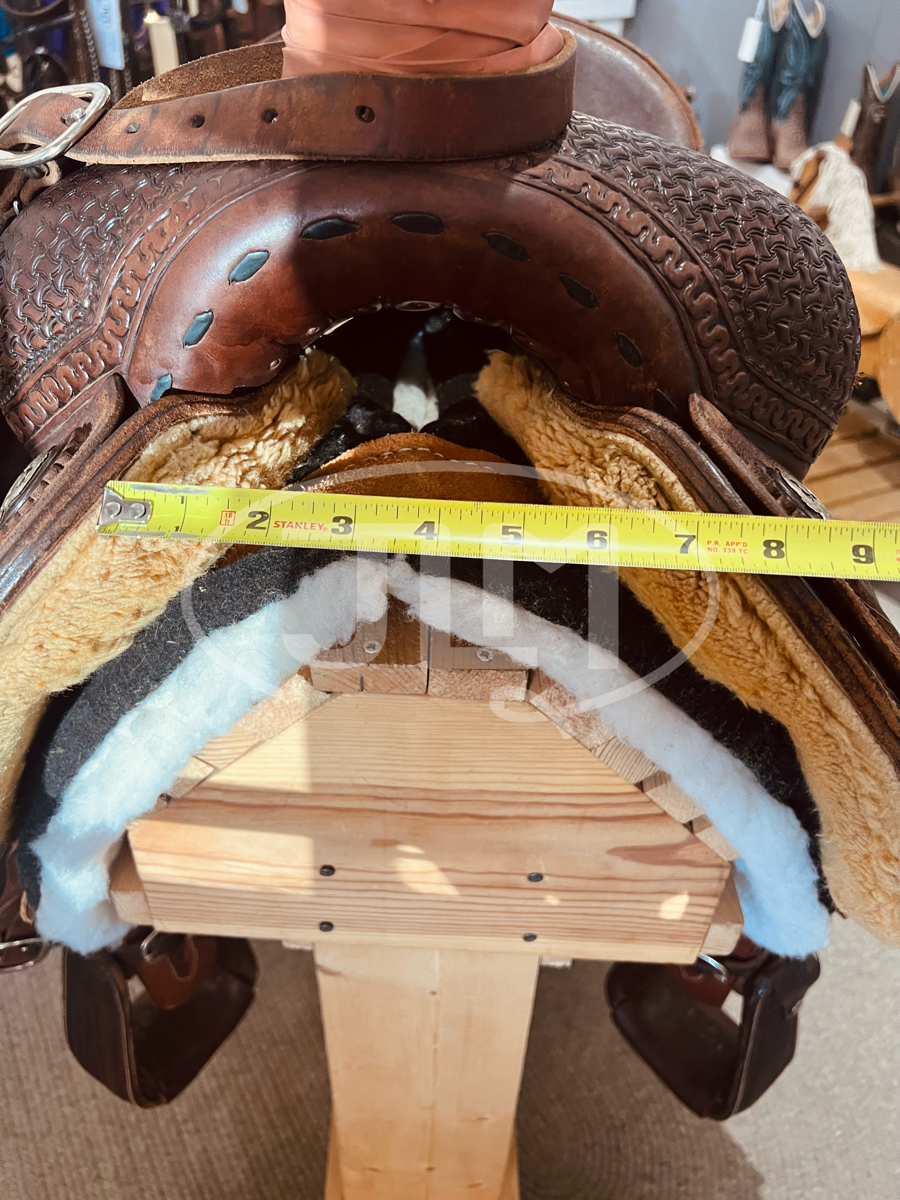 13.5" Coats Saddlery Rope Saddle